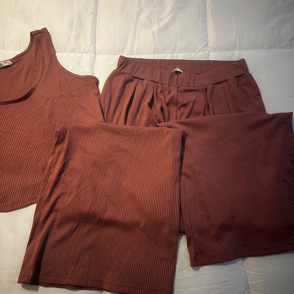 Matching Set (Dusty Rose)